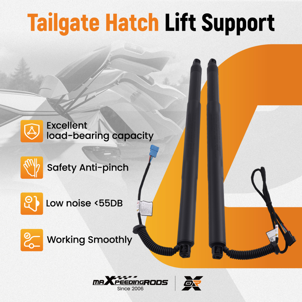 Rear Boot Lift Support compatible for BMW X4 F26 2.0L 3.0L 2014-2018 51247339431 Steel
