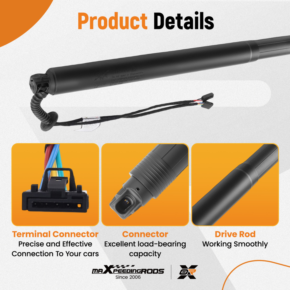 Rear Boot Hatch Power Lift Support compatible for Skoda Superb 2010-2015 3T9827851A Pair