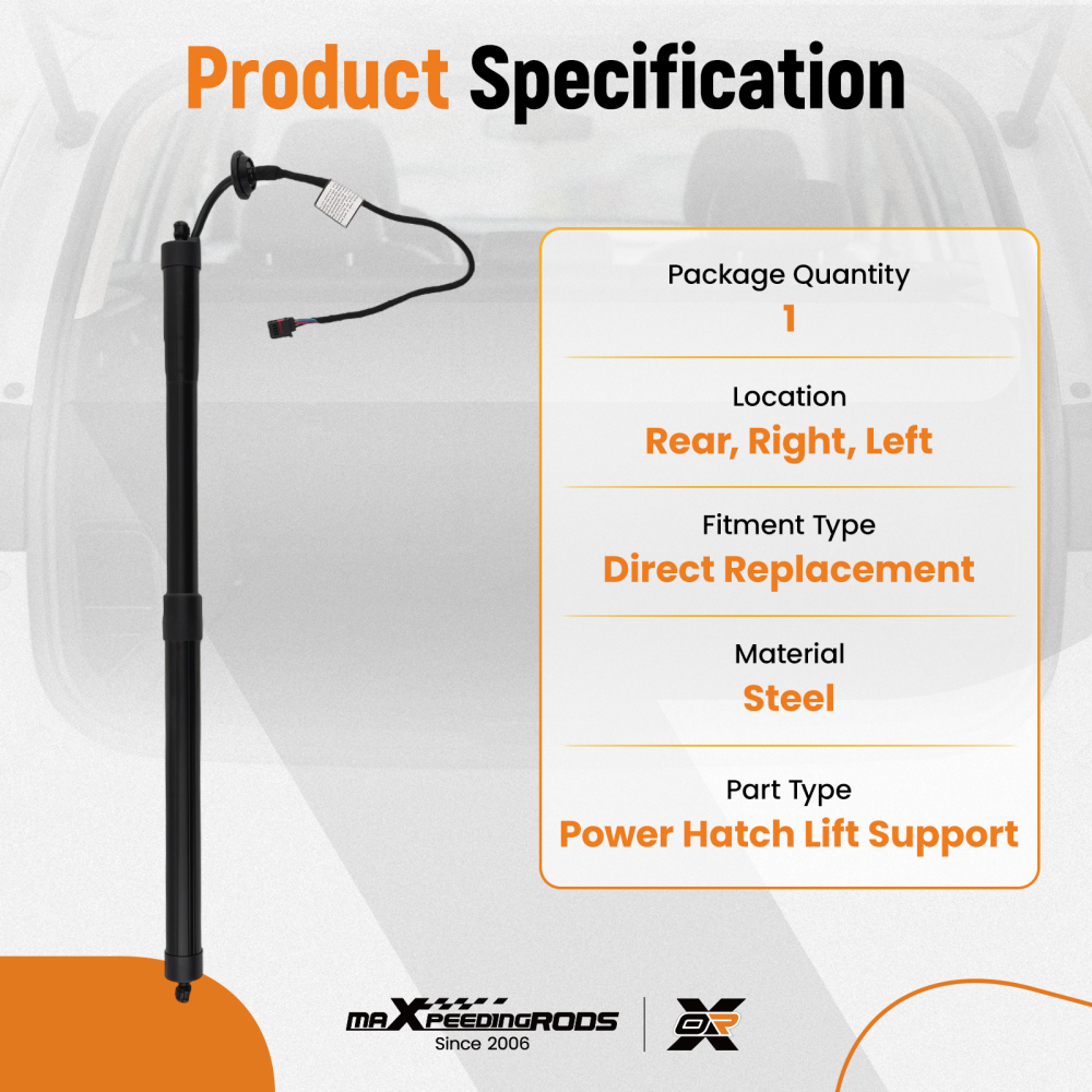Left / Right Electric Tailgate Strut compatible for Volvo V60 II 2018-2024 32357571