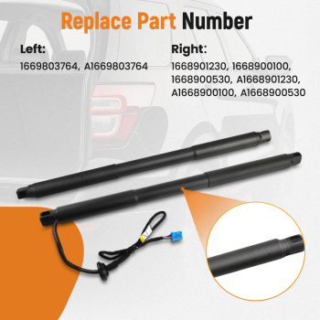 Rear LeftRight Trunk Lift Support Shocks compatible for Mercedes-Benz GL350 GL550 GLS450