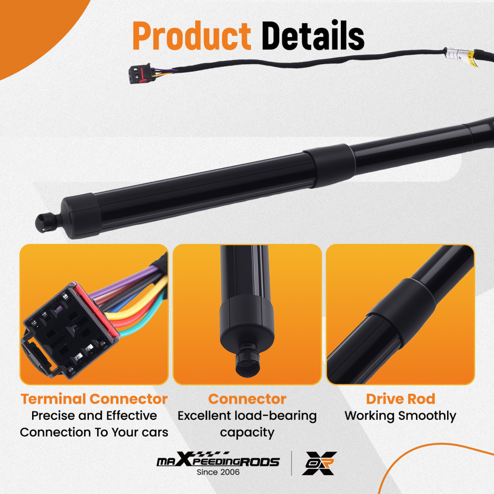 Electric Tailgate Gas Strut compatible for VW 2011-2019 Sharan compatible for Seat Alhambra 710 7N0827851E