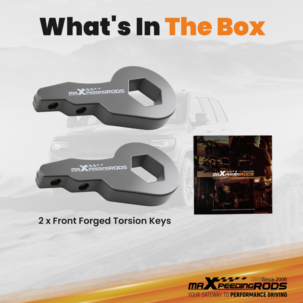 Forged Steel Torsion Key compatible for GMC Yukon XL 1500 2000-2006 Front Leveling