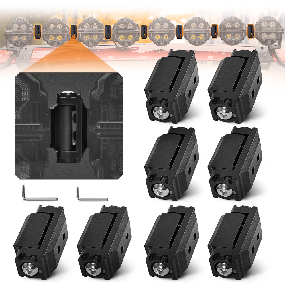 8PCS LED Light Mounting Bracket For maXpeedingrods Crosshair 5inch Pod Lights