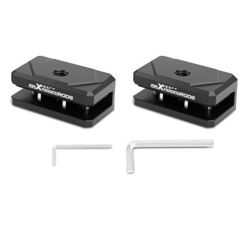 Universal Hood Light Mounting Bracket For Truck compatible for Jeep Pickup SUV 6mm Aluminium