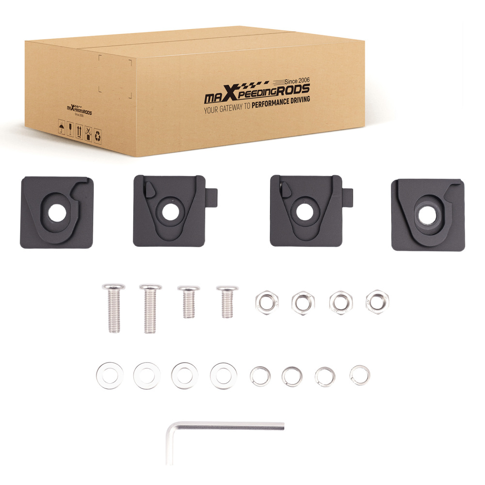 Universal Quick Release Light Mount Bracket For Car Hood Truck compatible for Jeep SUV M8 Alloy