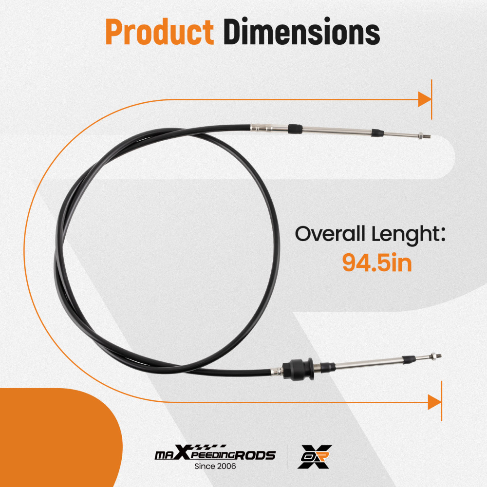 Steering Cable compatible for Sea-Doo GTX RXT GTI Wake RXP GTR 02-2017 277001438 277001578