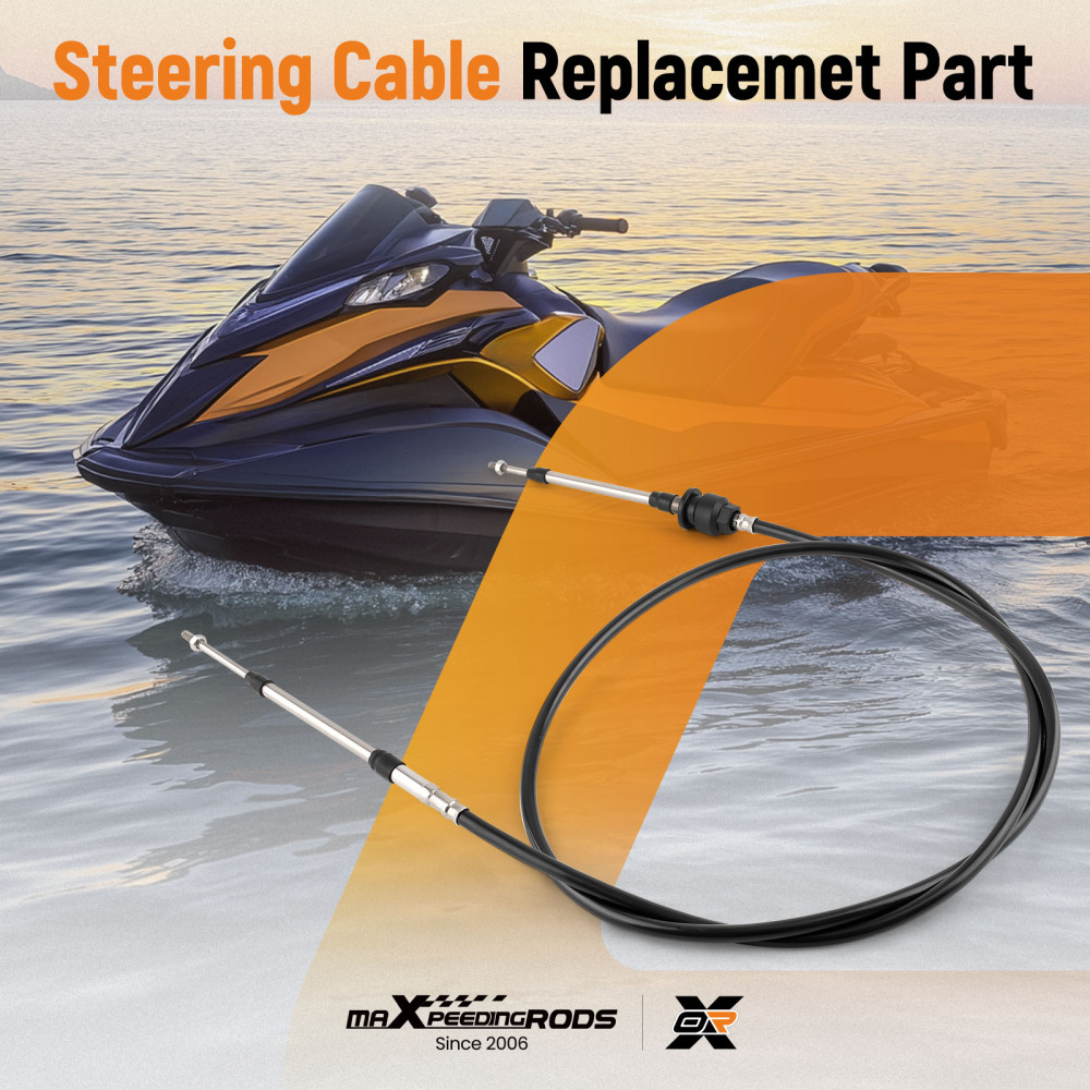 Steering Cable compatible for Sea-Doo GTX RXT GTI Wake RXP GTR 02-2017 277001438 277001578