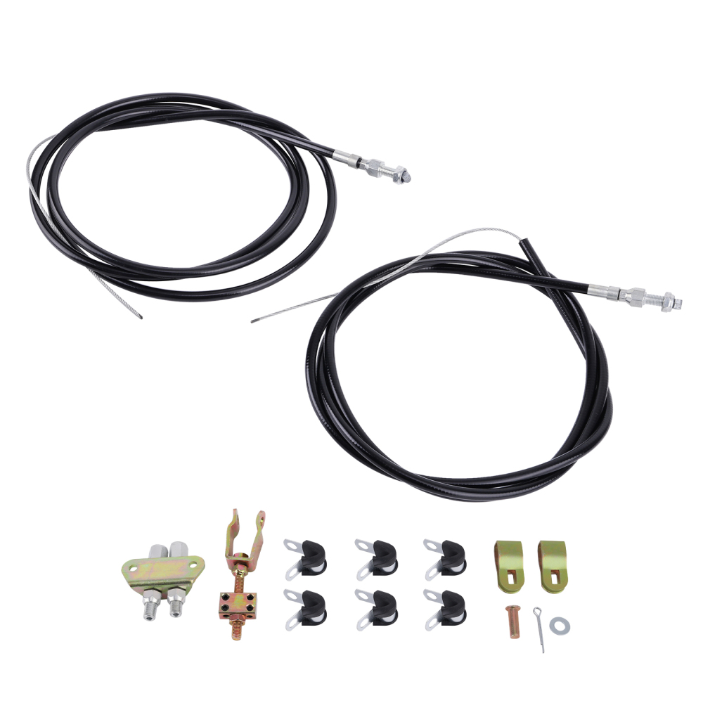 Universal Rear Parking Brake E-Brake System Cable for Wilwood 330-9371 3309371