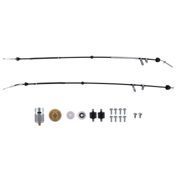 Parking Brake Cable Set compatible for Land Rover Discovery 3 4 Range Sport L320 LR018469