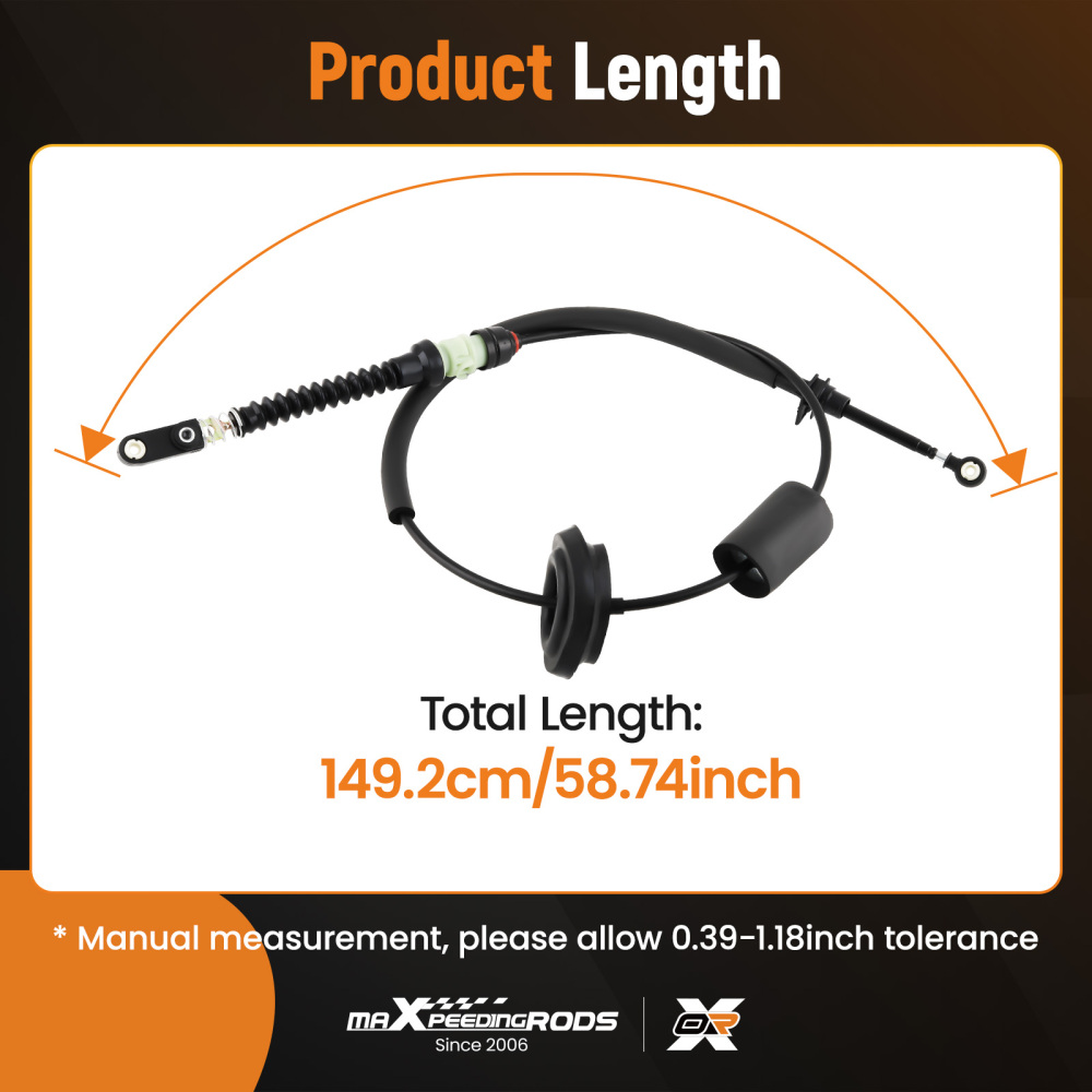 Auto Trans Shift Control Cable compatible for Dodge Avenger 2008-14 compatible for Chrysler 200 2011-2014