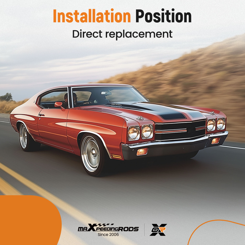 Throttle Cable compatible for Chevrolet Chevelle 1968-72 compatible for Camaro 1970-73 compatible for Monte Carlo 1970-72