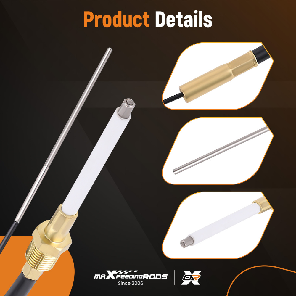 Décalage de câble compatible pour MerCruiser Alpha pour GLM compatible pour Sierra Alpha One 19543A10 865436A02