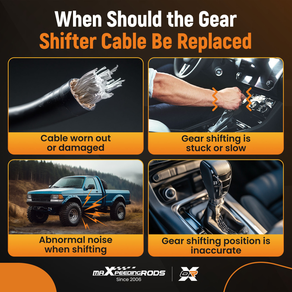 Automatic Transmission Gear Shifter Cable compatible for Ford Ranger 1997-2003 F77Z7E395LB