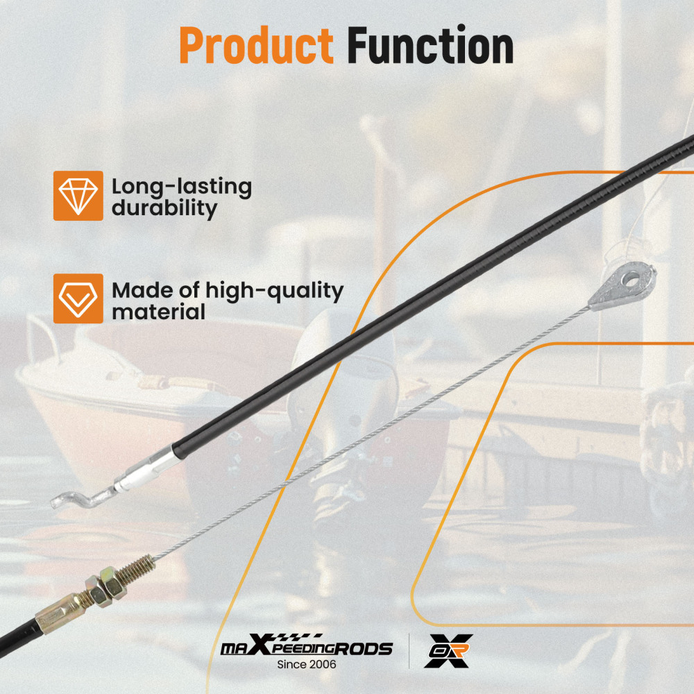 Lower Cowling Latch Cable compatible for Mercury Verado 8M0153958,889694,8M0080491