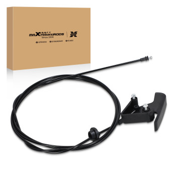 Hood Release Cable with Handle compatible for Dodge Ram 1500 2500 3500 1994-2005 55275849AA