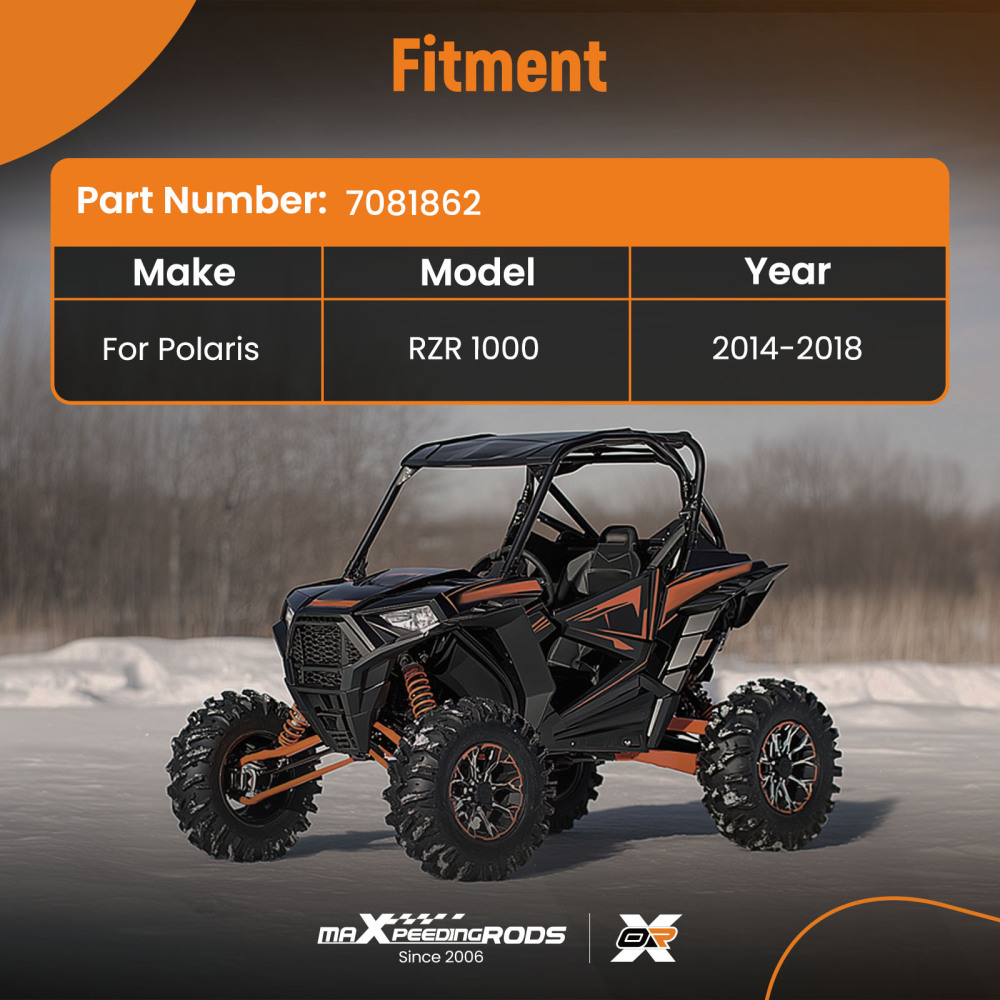 Gear Shift Cable Selector compatible for Polaris RZR 2014-2018 7081862 Stainless Steel New