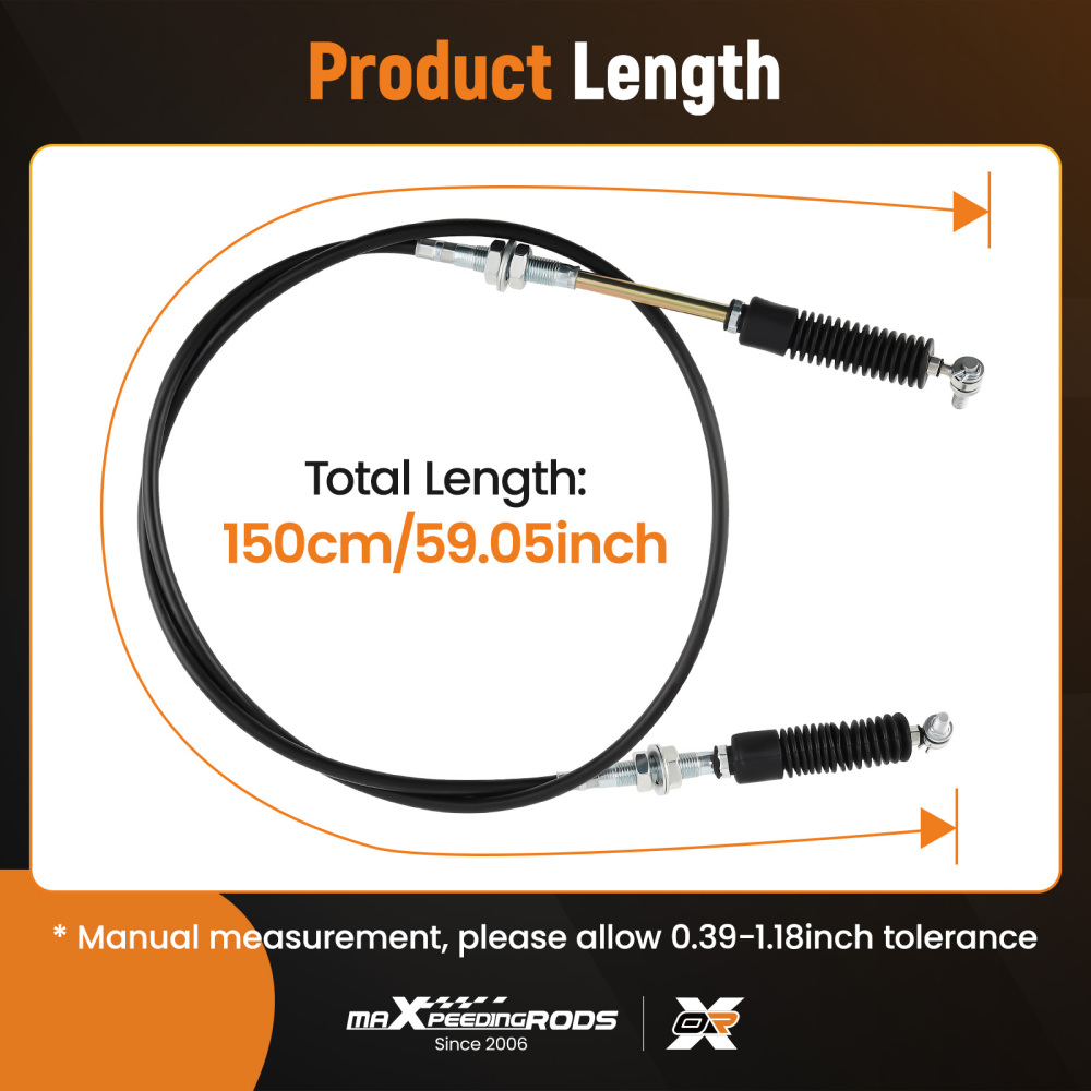 Gear Shift Cable Selector compatible for Polaris RZR 2014-2018 7081862 Stainless Steel New