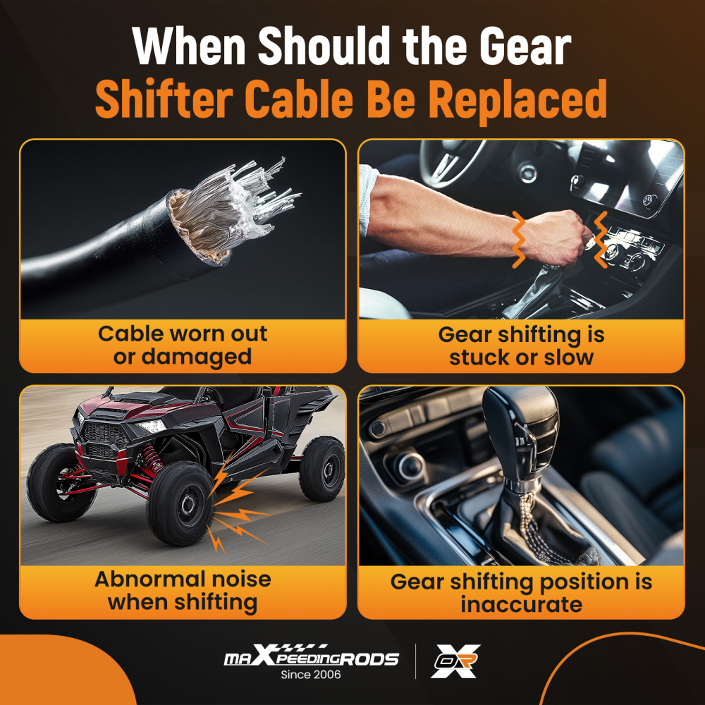 Transmission Shift Cable For RZR XP 4 1000 2014-2023 RZR XP4 Turbo 2016-2021 New