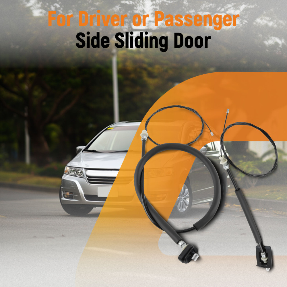 Power Sliding Door Cable Kit LHRH compatible for Honda Odyssey 11-2020 72546TK8A0 Steel