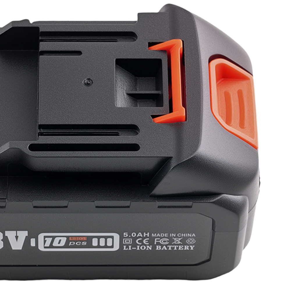 18V 5.0 Ah Lithium Battery With Charger Adapter ForPower Tools Bl1860b Bl1850