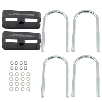 Rear 1 Lowering Block compatible for Chevrolet S10 1983-2003 6061 Aluminum 2° Taper