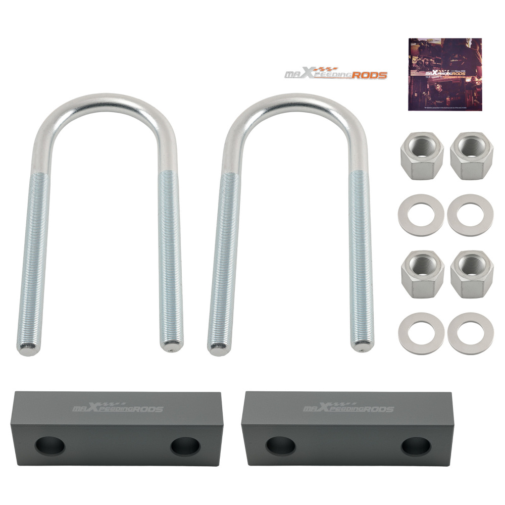 1.5 Lowering Block Rear compatible for Chevy C-10/Compatible for GMC C-15 Truck 1960-1972 2WD
