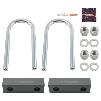 1.5 Lowering Block Rear compatible for Chevy C-10/Compatible for GMC C-15 Truck 1960-1972 2WD