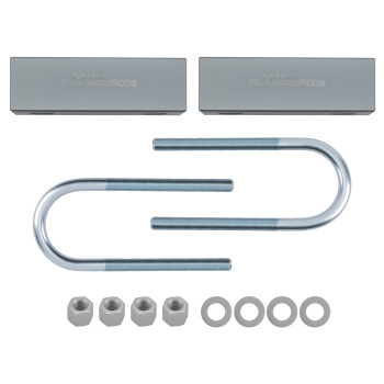 2 Rear Lowering Block for 1960-1972 compatible for Chevy C-10 Truck Billet Aluminum 6061