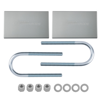 4 Inch Aluminum Lowering Block Rear compatible for Chevy C-10 compatible for GMC 1960-1972 Kit