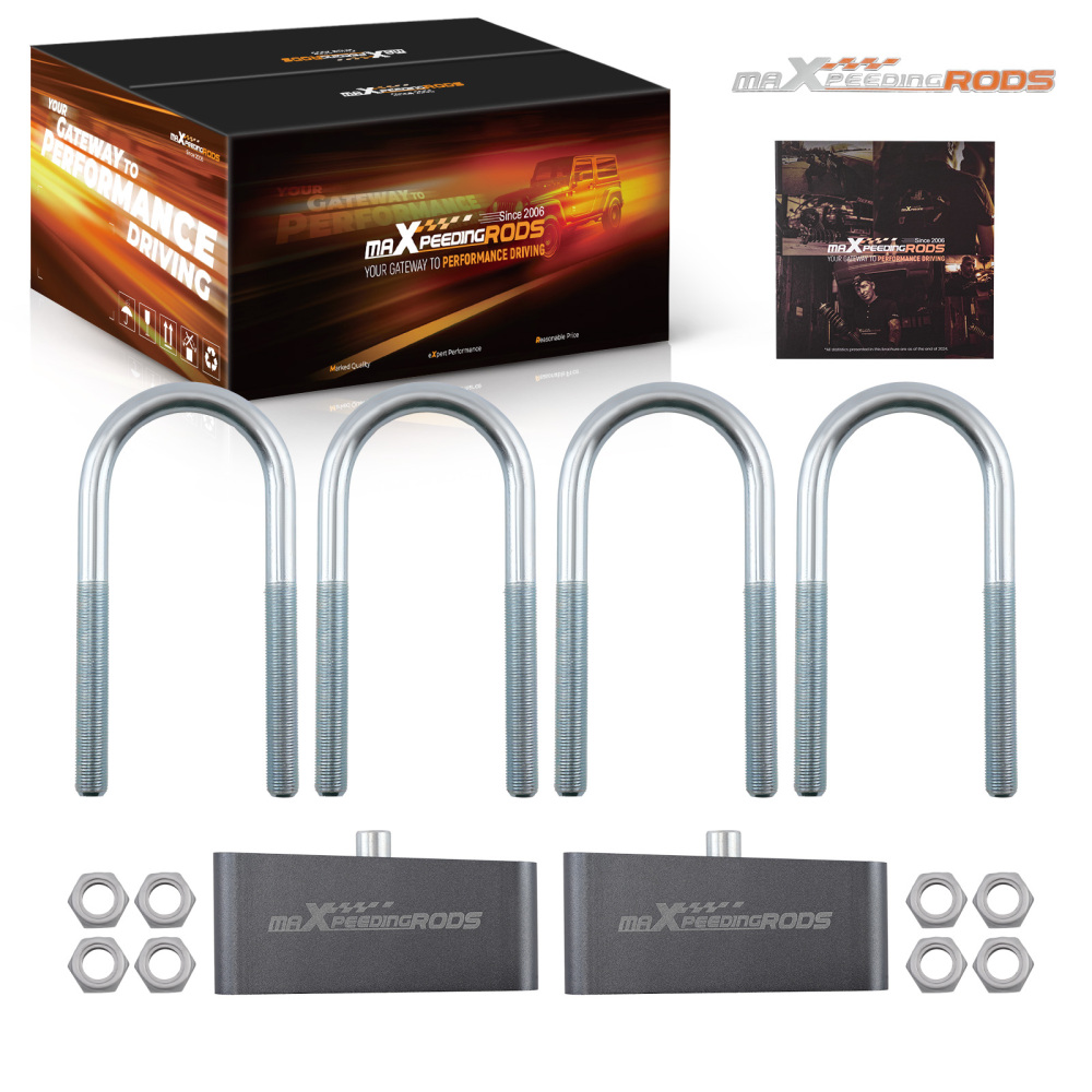 4 Rear Lowering Block Kit for 1982-2004 S-10/Blazer/Jimmy/Sonoma 2WD