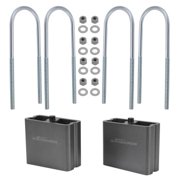 4” Drop Lowering Blocks Kit EXTRUDED BLOCKS
