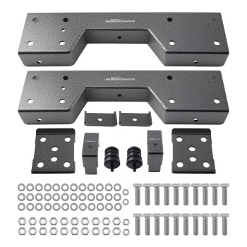 6 Flip Kit Rear Lowering C-Notch compatible for Chevy Silverado C1500 1988-1998