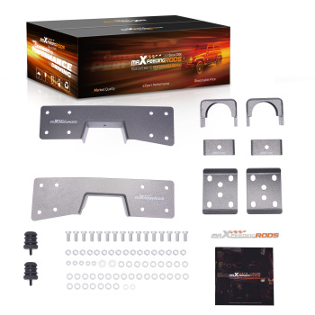 6inch Rear Axle C-Notch Flip Kit compatible for Chevy Silverado GMC Sierra 1500 6 Lug 99-06