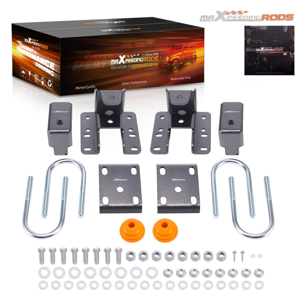 4-5 Lowering Axle Flip Kit Rear compatible for Chevy Silverado Sierra 1500 2WD 99-06