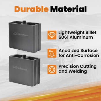 4” Drop Lowering Blocks Kit EXTRUDED BLOCKS For most compatible for Mini Truck