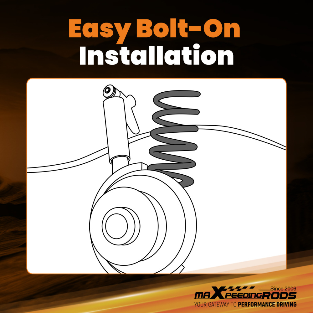 2 Inch Lowering Springs Kit compatible for Cadillac Escalade Chevy Tahoe 07-14 1500