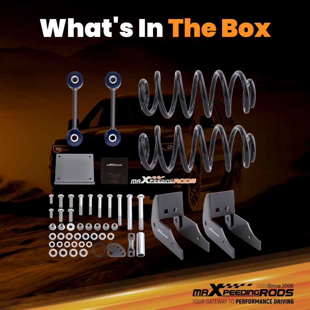 2 Inch Lowering Springs Kit compatible for Cadillac Escalade Chevy Tahoe 07-14 1500