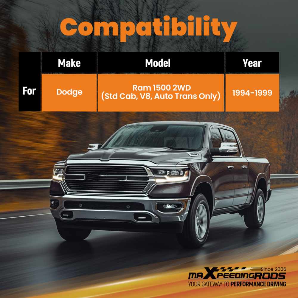 2 3 4 Drop Lowering Kit compatible for Dodge Ram 1500 2WD 1994-1999 Coil Spring