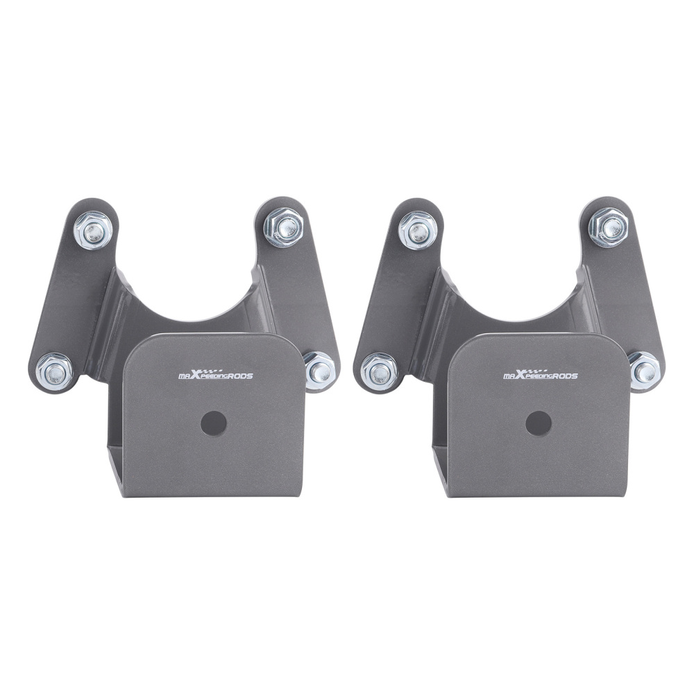 4 Rear Drop Lowering Kit Shackle Hanger compatible for Dodge Ram Charger D100 D150 2WD