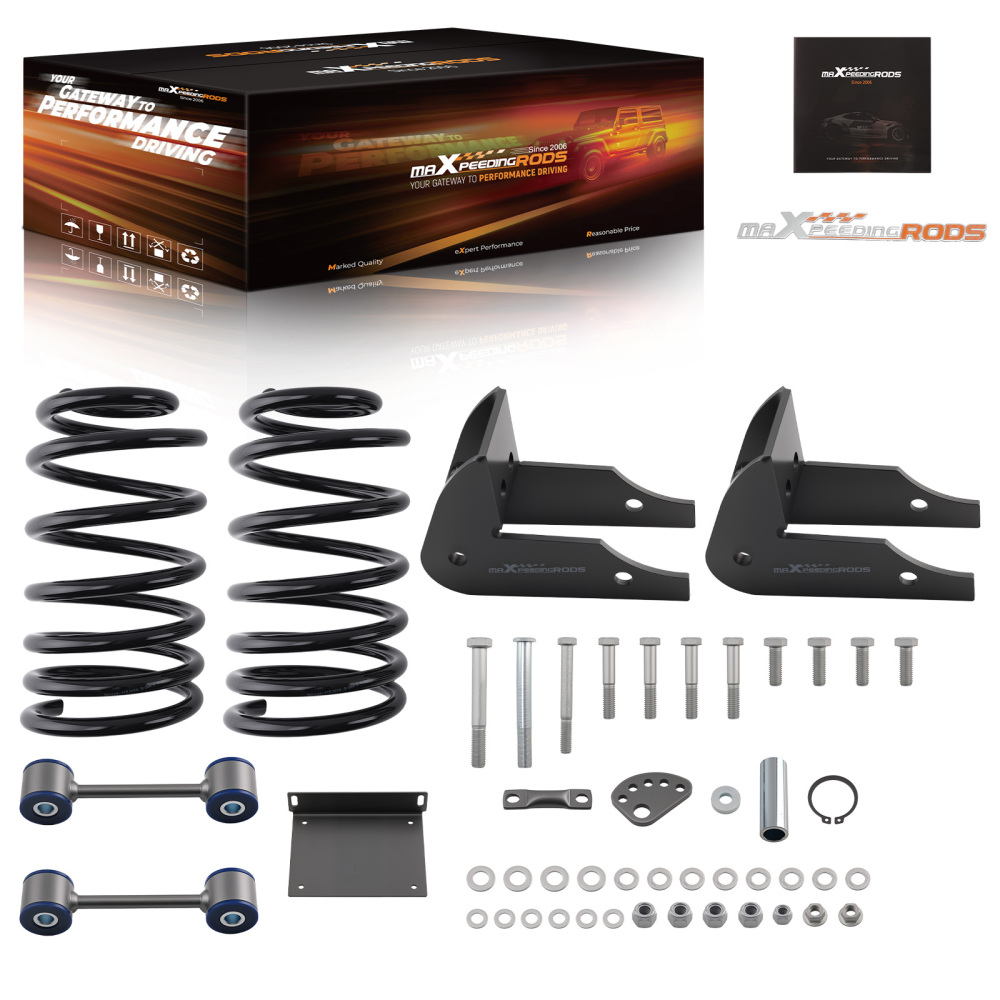 6 Inch Lowering Springs Kit compatible for Cadillac Escalade Chevy Tahoe 07-14 1500