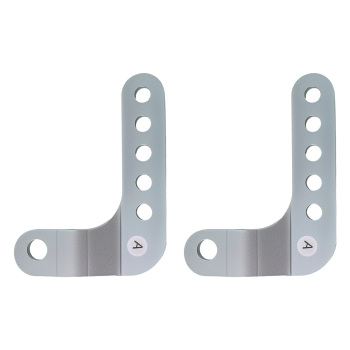 maXpeedingrods Universal Coil Over Shock Mount Kit Adjustable Lower Brackets for 3