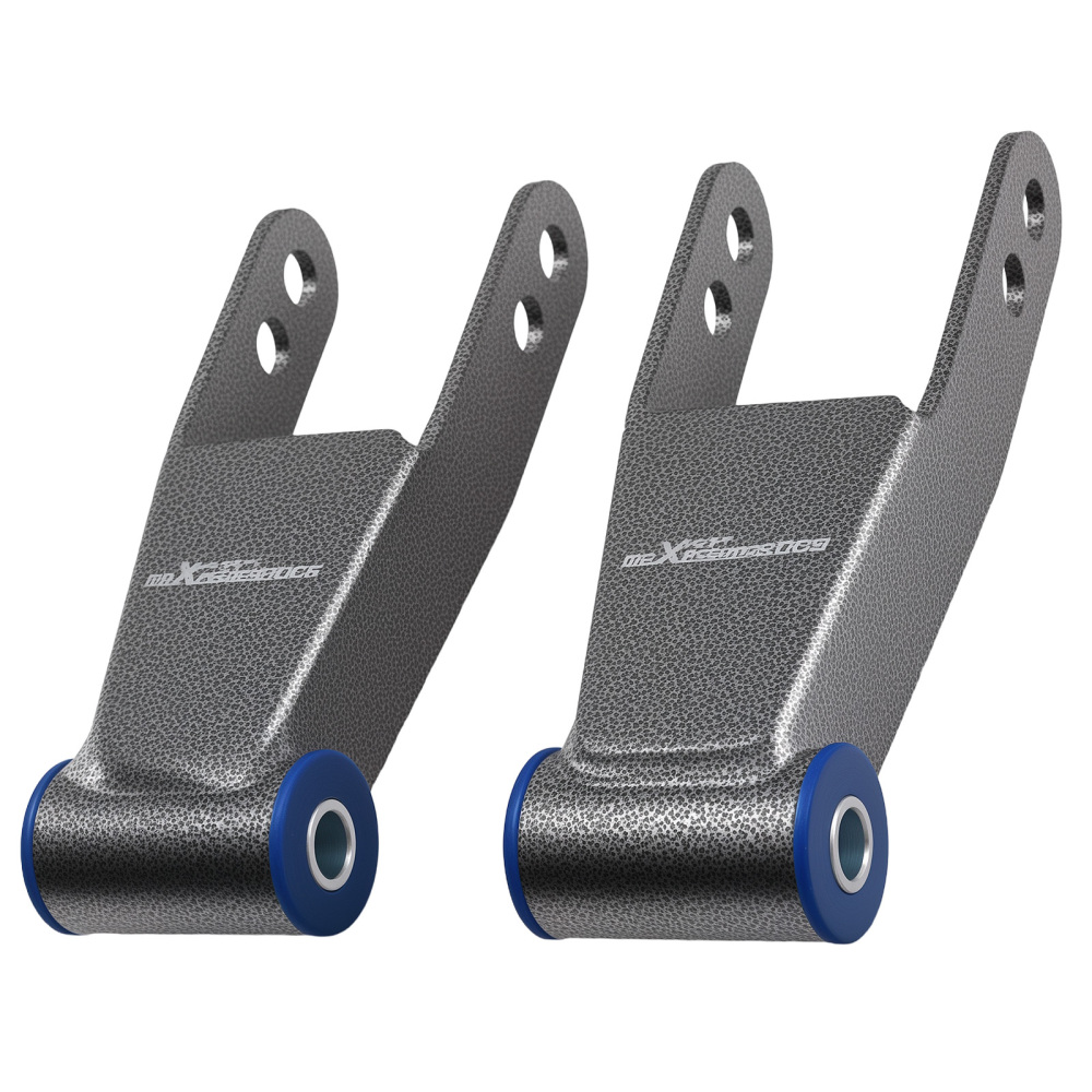 1-2 Rear Drop Lowering Shackles compatible for Chevy C1500 1/2 Ton 2WD 1988-1998
