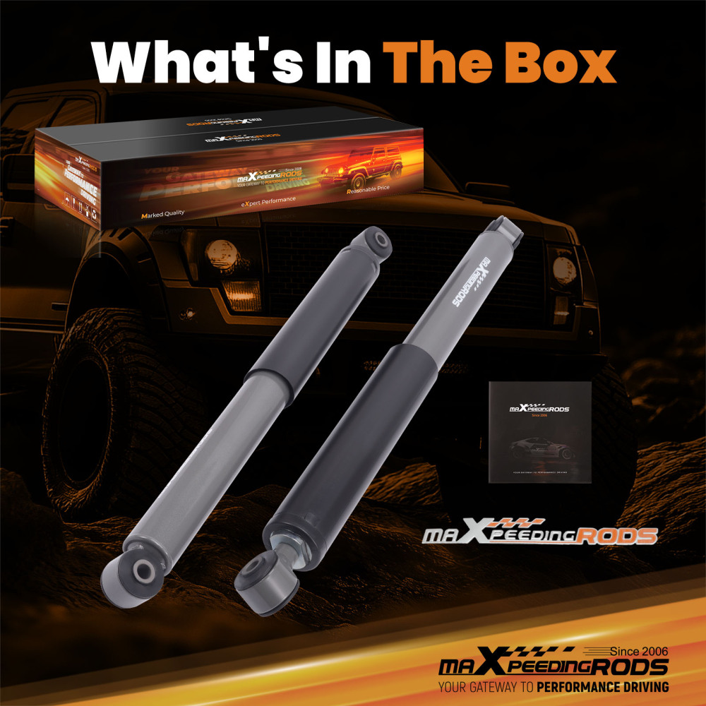 maXpeedingrods Lowering Shock Compatible for Ford F150 04-14