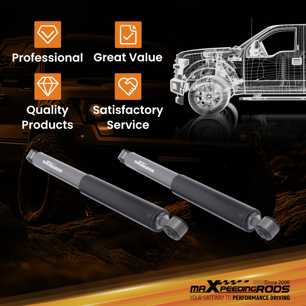 maXpeedingrods Lowering Shock Compatible for Ford F150 04-14