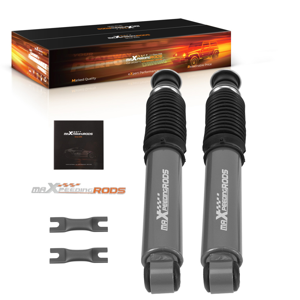 maXpeedingrods 2-3” Front Drop Shock Absorbers for Ford Ranger 1998-2015 2WD, Nitrogen-charged Lowering Shocks Kit