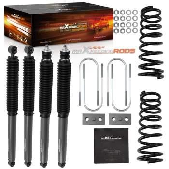 3 Suspension Full Lift Kit W/ Shocks compatible for Dodge Ram 2500 3500 4WD 2003-2013