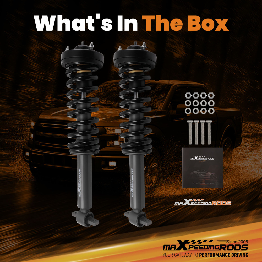2in Front Leveling Struts compatible for Ford F-150 4WD 2014-2024 2023