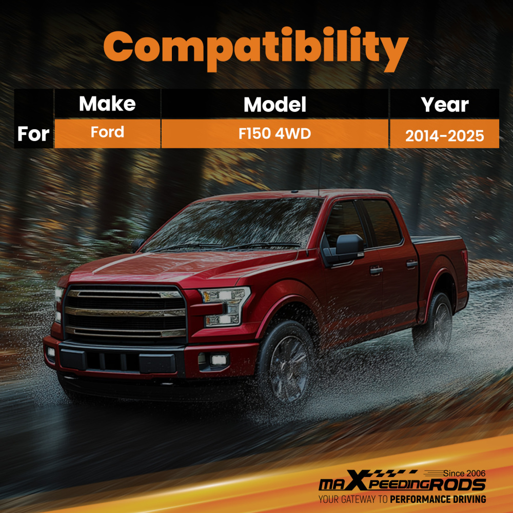 2in Front Leveling Struts compatible for Ford F-150 4WD 2014-2024 2023