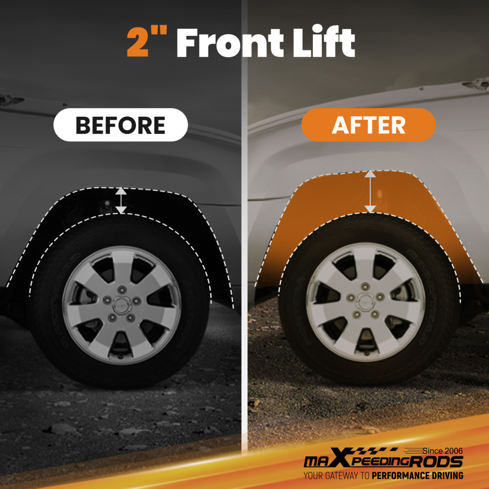 2in Front Leveling Struts compatible for Ford F-150 4WD 2014-2024 2023