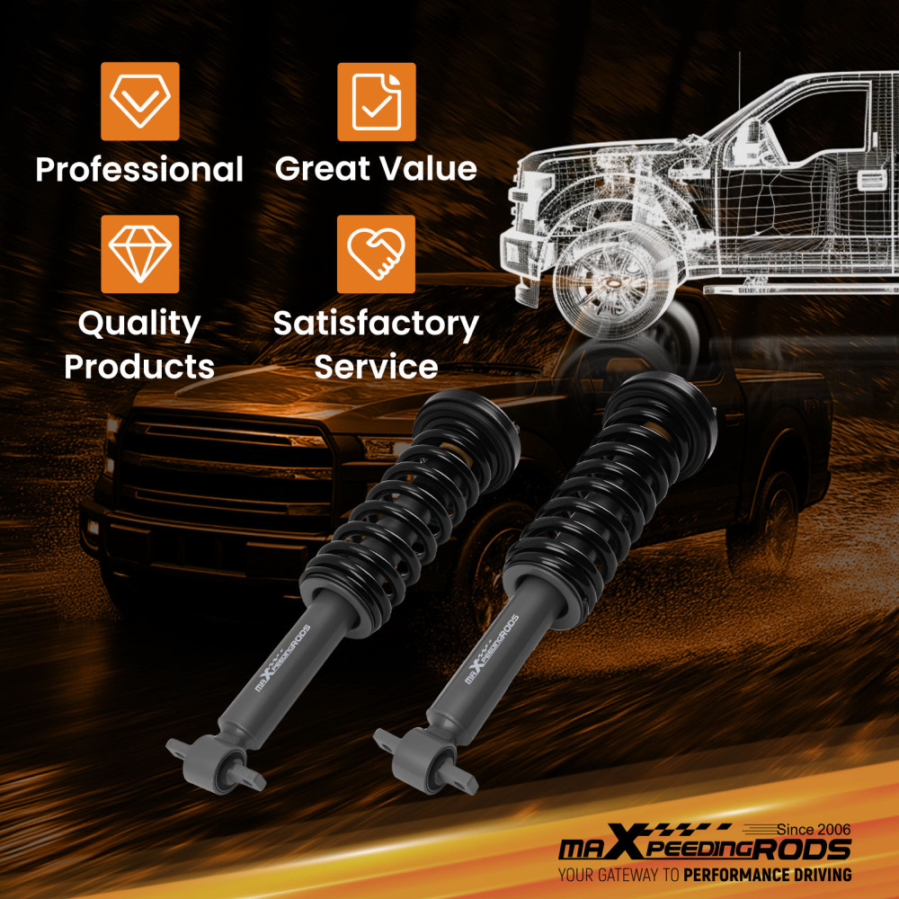 2in Front Leveling Struts compatible for Ford F-150 4WD 2014-2024 2023